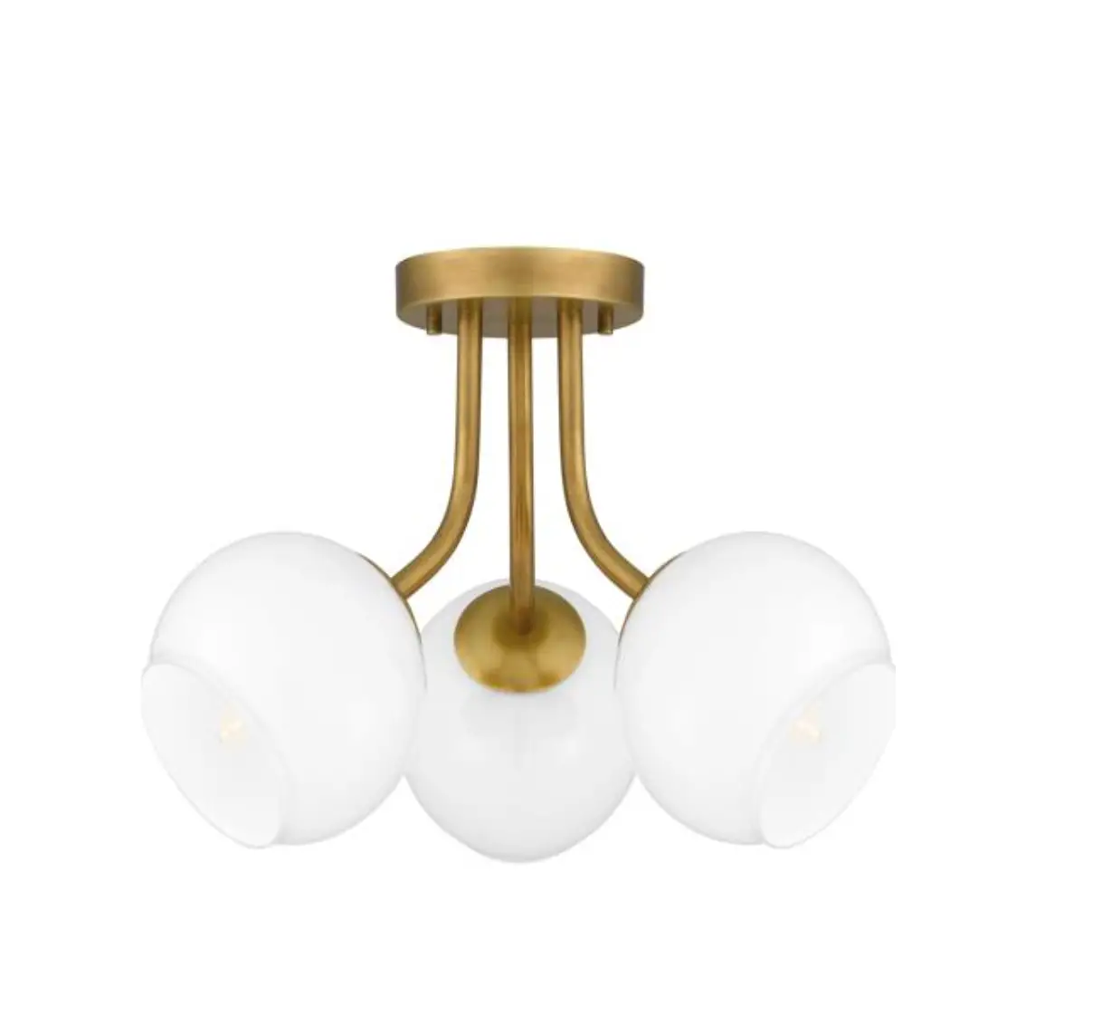 Quoizel Qsf5613ws Oberlin 16 Inch 3-light Weathered Brass Semi-flush Mount Installation Guide