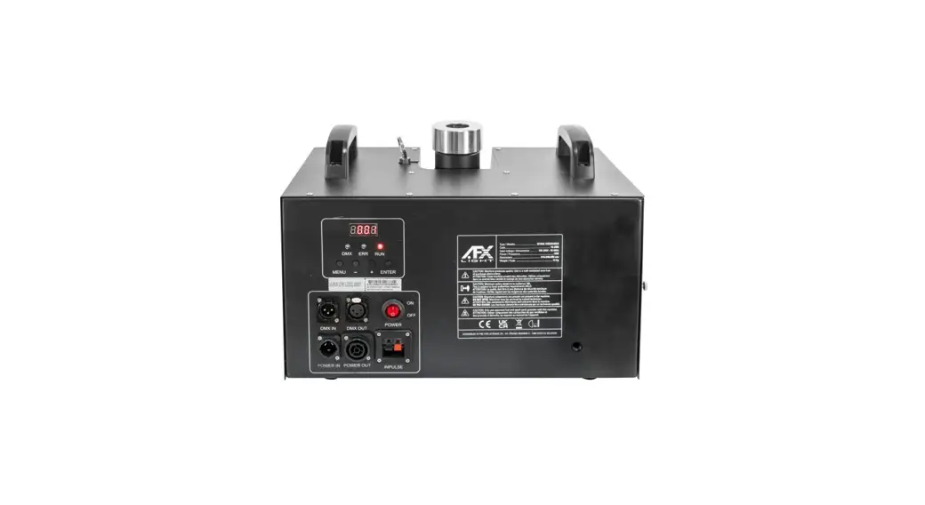 Afx Light 16-2905 Spark Machine User Manual Afx Light 16-2905 Spark Machine User Manual