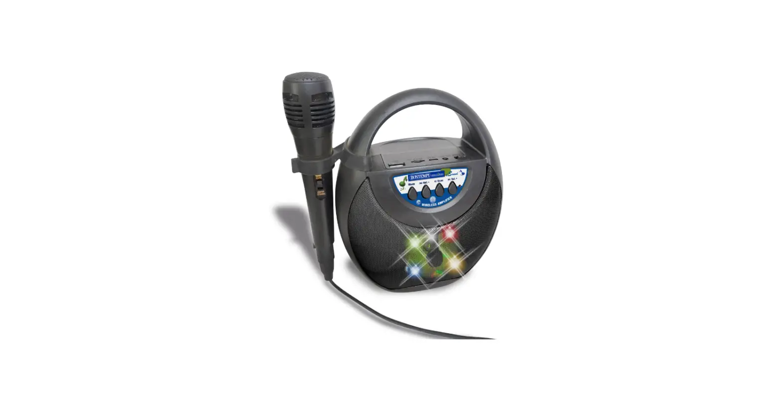 Bontempi 48 5900 Wireless Amplifier With Microphone Owner's Manual Bontempi 48 5900 Wireless Amplifier With Microphone Owner's Manual