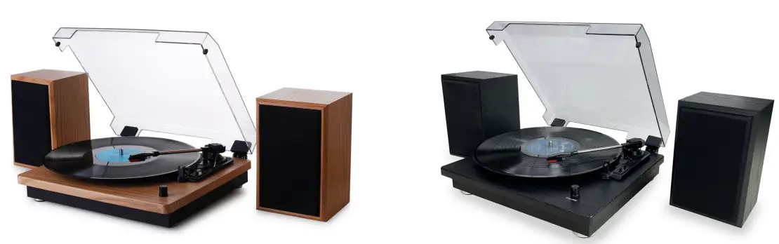 BAUHN ARTTS-0821-W Turntable With Speakers -