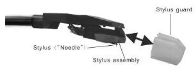 BAUHN ARTTS-0821-W Turntable With Speakers - avoid damaging