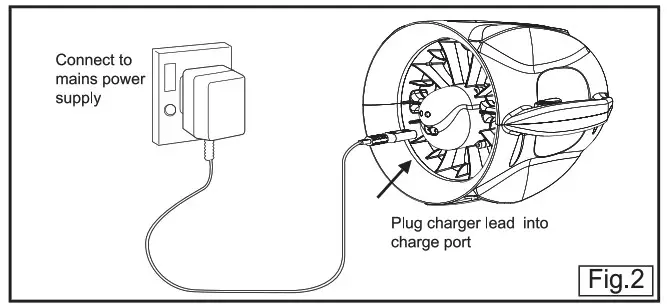 YAMAHA YME23005 Pooljet Seascooter - Charging the Battery