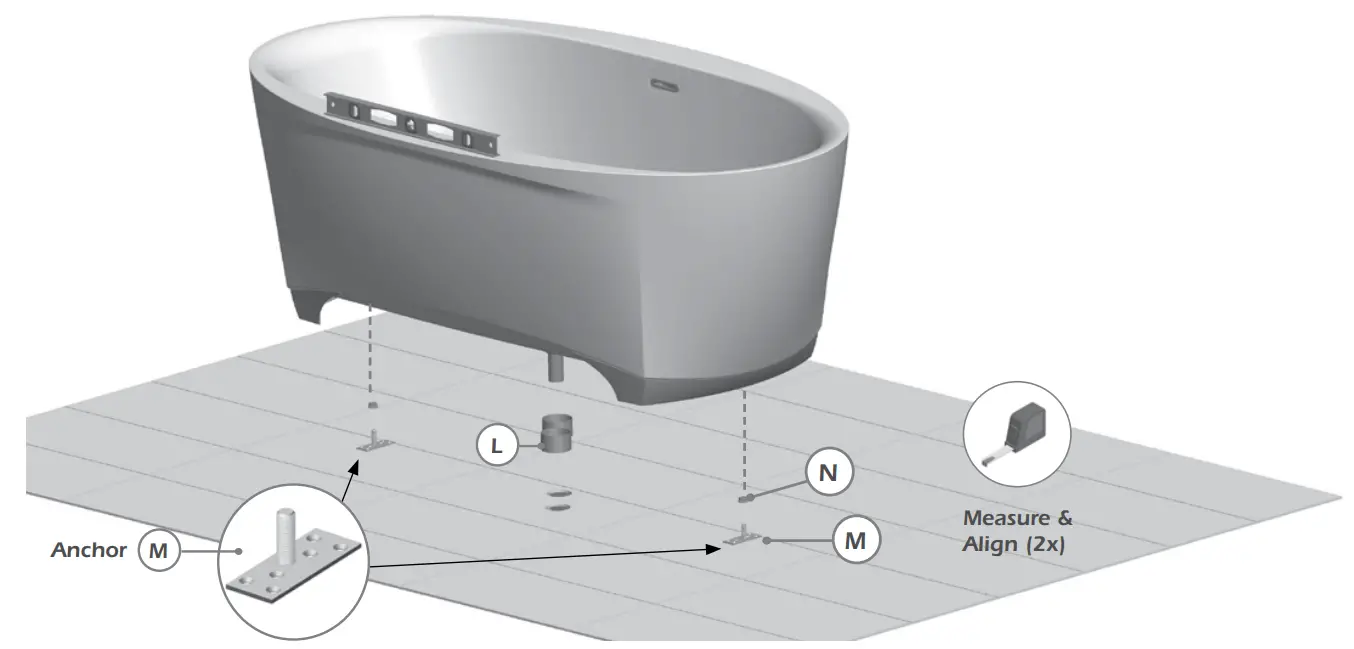 BainUltra Scala Classic Elegance Bathtub - PLUMBING 18