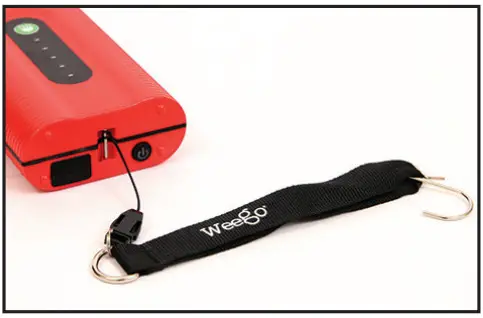 Weego N441 Jump Starting Power Pack-LANYARD
