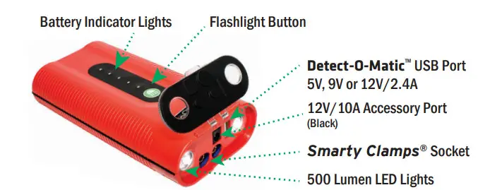 Weego N441 Jump Starting Power Pack-STARTED