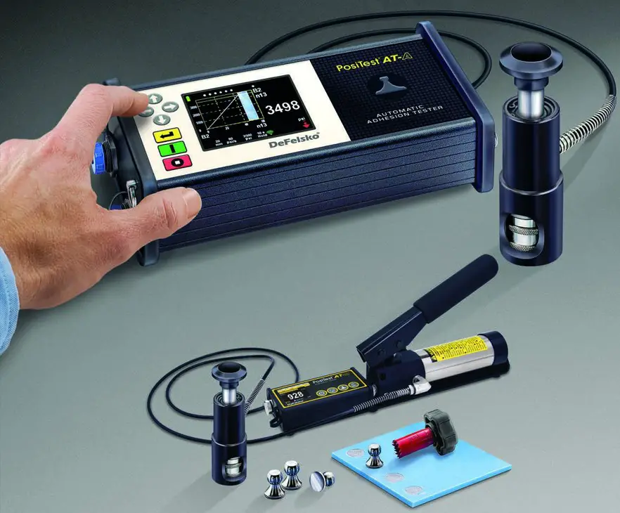DeFelsko AT Series Pull Off Adhesion Testers