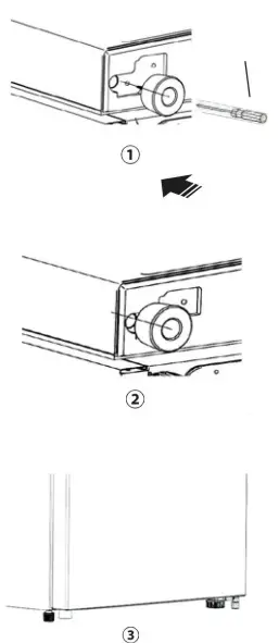 Alignment of the unit