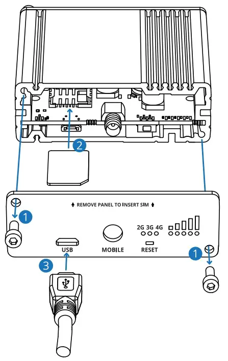 TELTONIKA TRB141 Gateway - HARDWARE INSTALLATION
