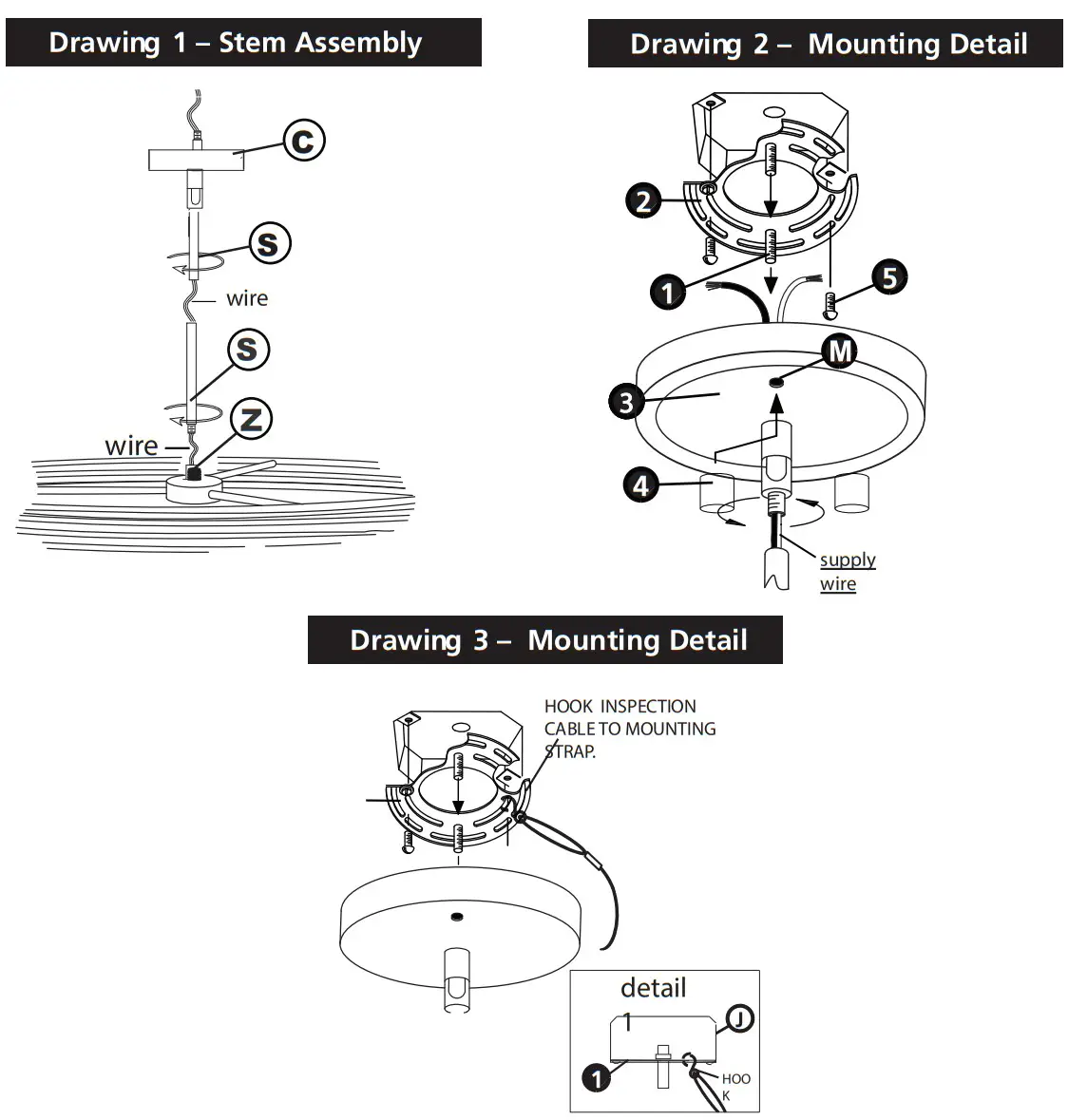 HINKLEY 41063BLK Four Light Pendant - FIGURE 2