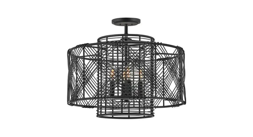 Hinkley 41063blk Four Light Pendant Instruction Manual