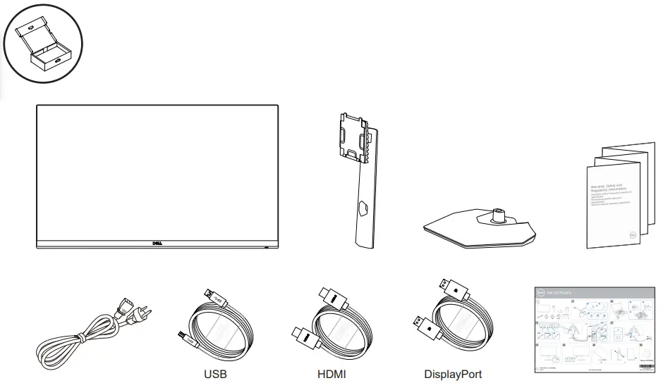 Dell S2721DGFA Monitor