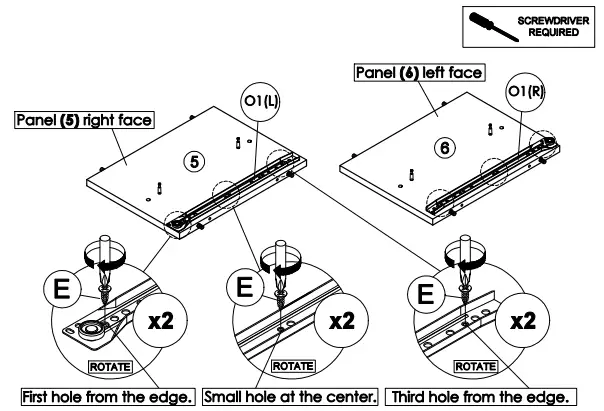 OSTRO Furniture AOF-RTV03 Riley TV Unit Light Oak - fig 10