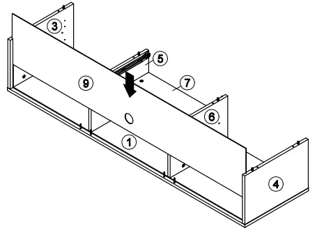 OSTRO Furniture AOF-RTV03 Riley TV Unit Light Oak - fig 13