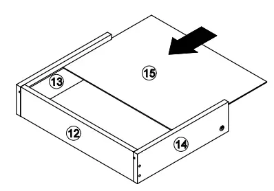 OSTRO Furniture AOF-RTV03 Riley TV Unit Light Oak - fig 23