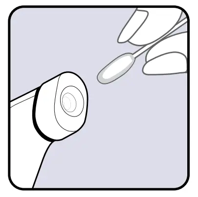 BRAUN BST200US Temple Swipe Thermometer -FIG12