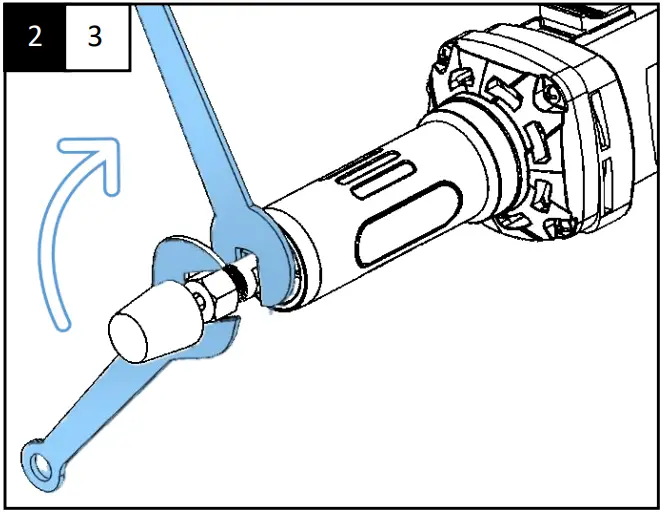 Attach Grinder Stone