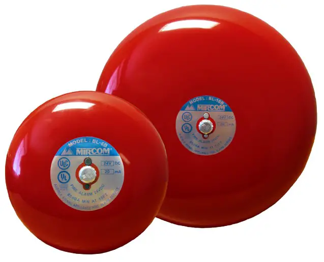 Mircom BL-6B Motorized Steel Bells