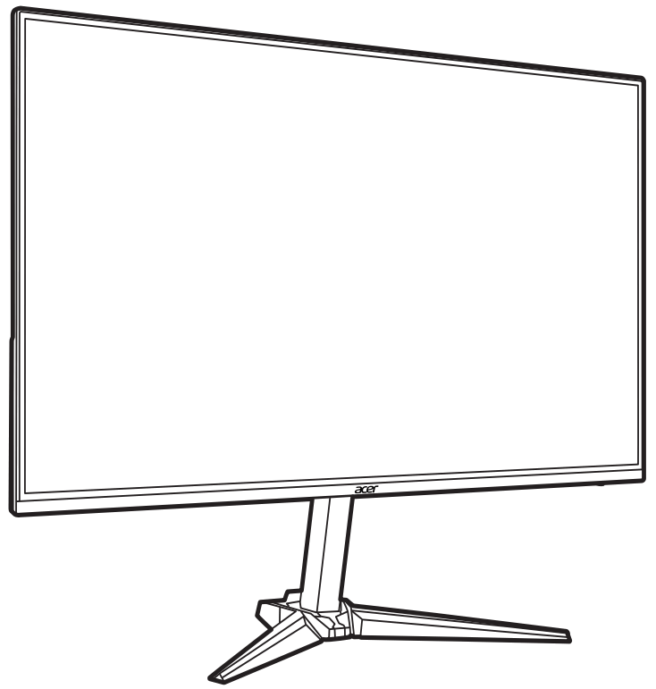 acer VG273 LCD Monitor