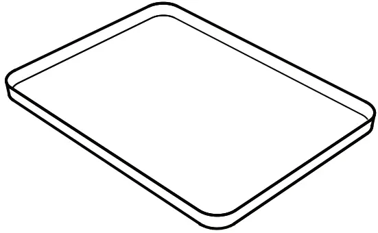 IKEA 404.969.99 TILLREDA Fridge Freestanding White - Defrosting tray