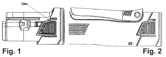 RUPES 9HB120LT 9HB125LT Li ION Battery Pack - fig