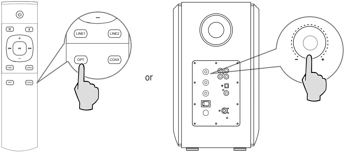 Optical / Coaxial Input