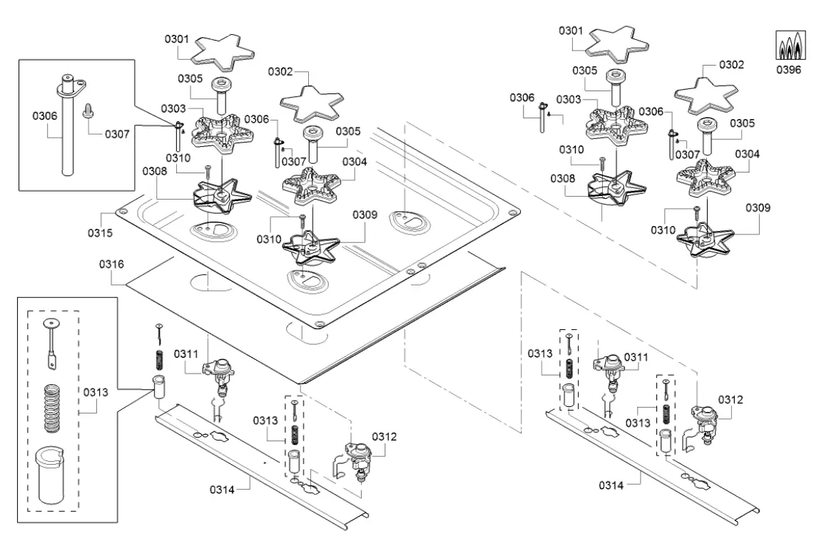 Thermador PRD486WDHU-3 Dual Fuel Professional Range 3