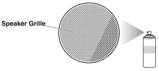 YAMAHA NS-IW480C Ceiling Speaker System - speaker griille