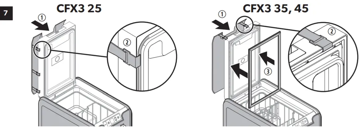 DOMETIC CFX3 Protective Covers -FIGURE 8