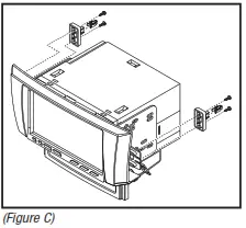 Metra Lexus - Mount the two panel clip