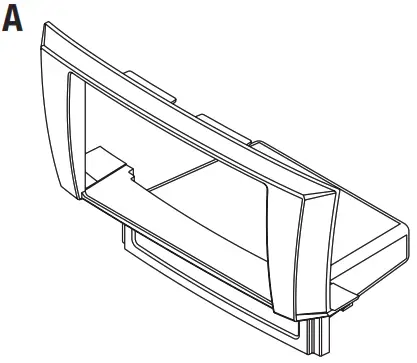 Metra Lexus - Radio housing