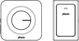 Alecto ADB30WT Indoor LED Bell