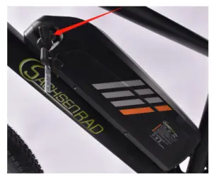 SachsenRad E Racing Bike R6-Battery