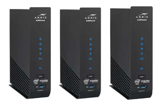 Surfboard Docsis 3.0 Wi-fi Cable Modems With Mcafee Secure Home Internet