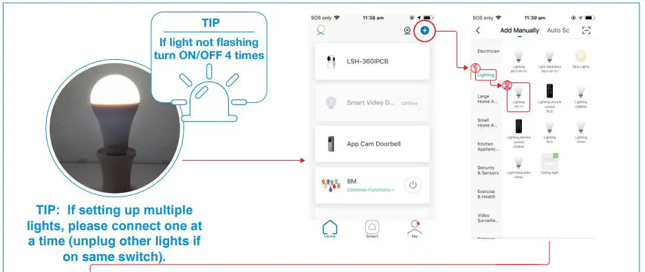 LASER LSH-B22WW10W White Smart Light fig7