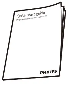 PHILIPS BH305 Bass Wireless Bluetooth Active Noise Cancelling Headset - Quick start