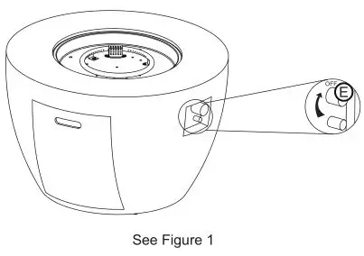 Xaralyn Bowl 90 or Table 90 Outdoor Fire - Figure 1