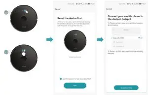 HONiTURE Q6 Robot Vacuum Cleaner - setting