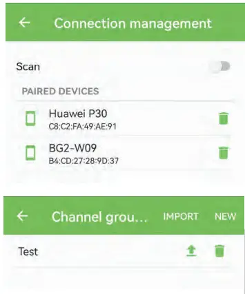 BTECH GMRS PRO GMRS Two Way Radio-Connection management
