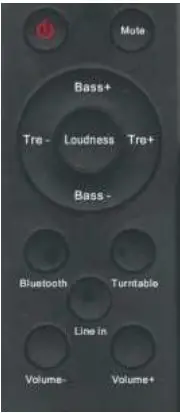 Pro-Ject Jukebox S2 Turntable - Remote control