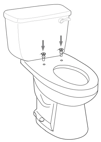 DAELIM Dob Idos Electric Toilet Bidet Seat- holes