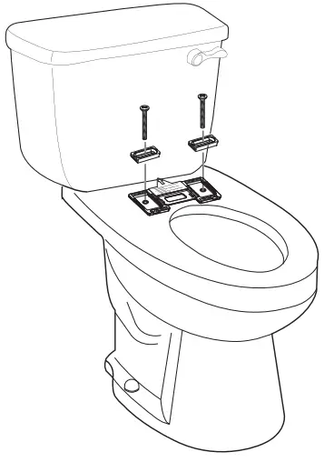 DAELIM Dob Idos Electric Toilet Bidet Seat-screwdriver