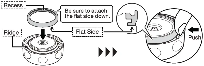 Attach the Stopper Gasket