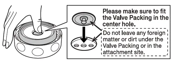 Attach the Valve Packing