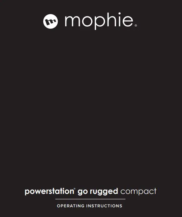 mophie Powerstation Go Rugged Compact Battery