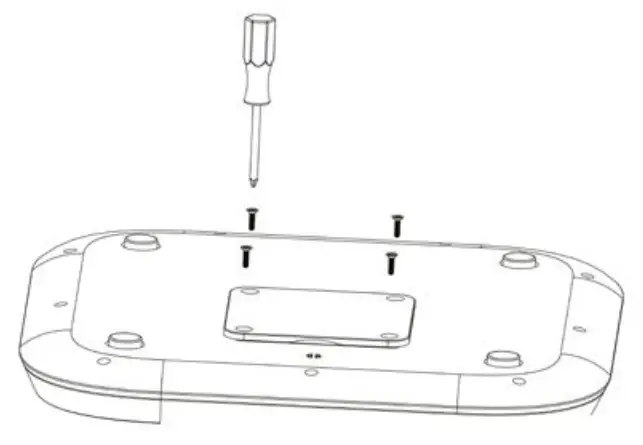 wilfa KW 60 Splash Kitchen Scale - BATTERIES 2