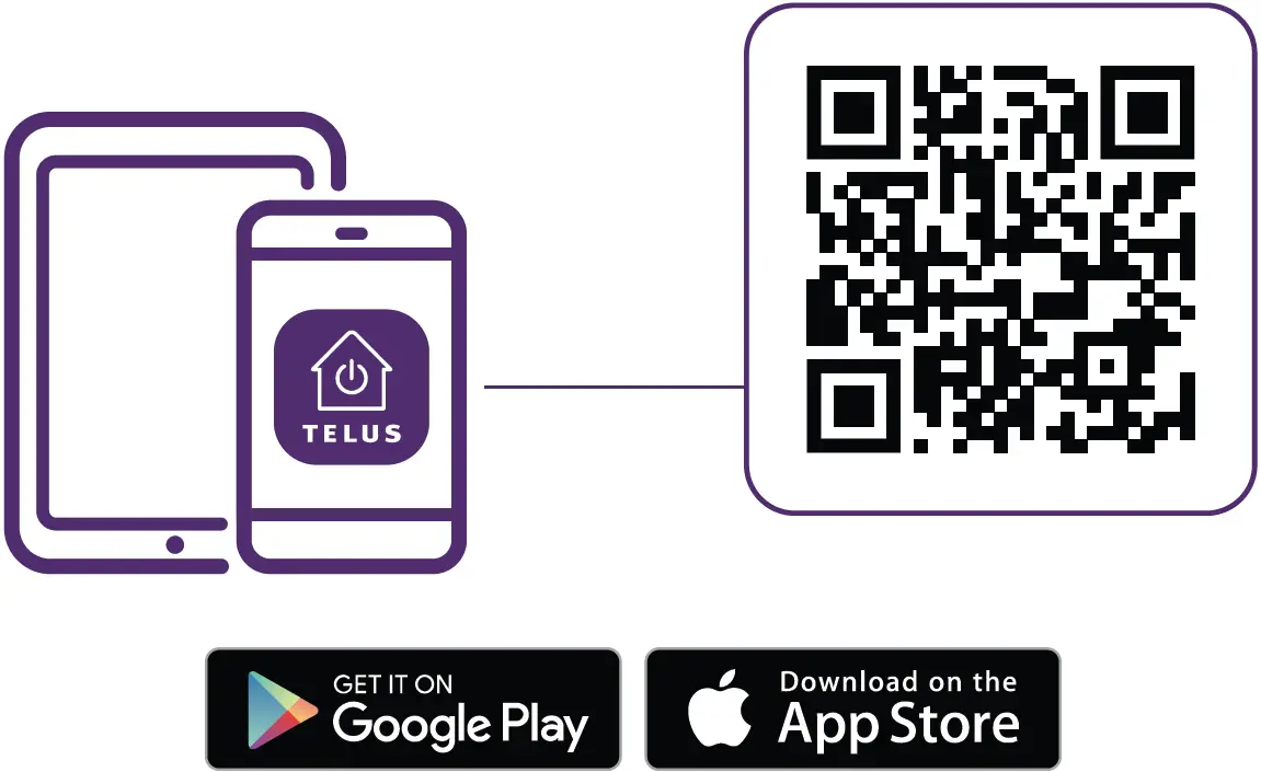Get the TELUS SmartHome App 01