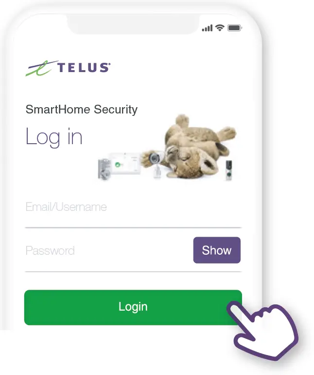 Get the TELUS SmartHome App 02