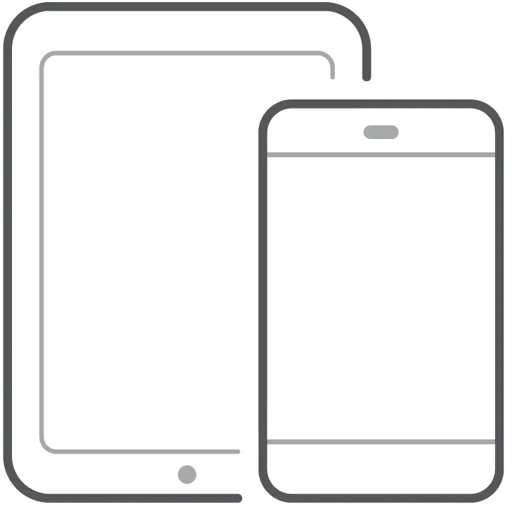 Smartphone or Tablet