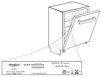 Whirlpool WFC3C33PFUK Freestanding Dishwasher - fig1