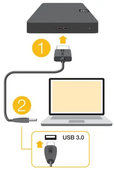 SEAGATE STKM1000400 Portable Drive with Software for Your PC and Mac